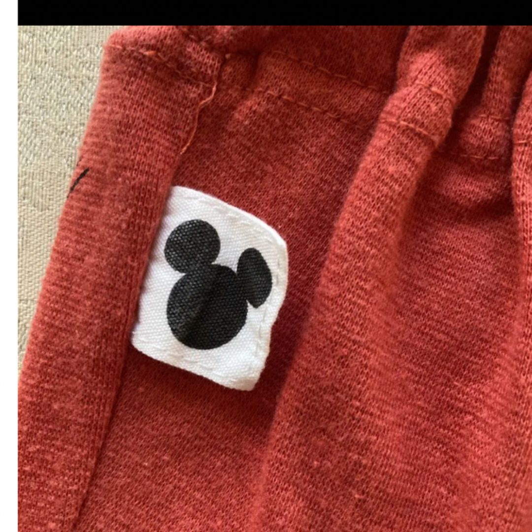 Disney(ディズニー)のディズニー　ミッキーマウス　パンツ　70cm キッズ/ベビー/マタニティのキッズ服男の子用(90cm~)(パンツ/スパッツ)の商品写真