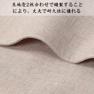 【色: ライトグレー】淳一屋 ランチョンマット布製 綿麻 二層生地縫製 丸洗い可