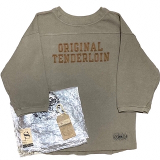 テンダーロイン(TENDERLOIN)の23SS テンダーロイン  フットボール シャツ ブラウン(Tシャツ/カットソー(七分/長袖))