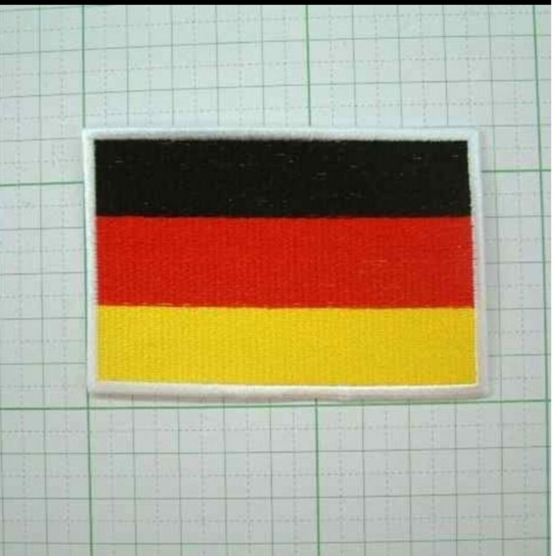 ■ ドイツ 国旗 ワッペン 大型 ヨーロッパ Germany ■ エンタメ/ホビーのミリタリー(その他)の商品写真