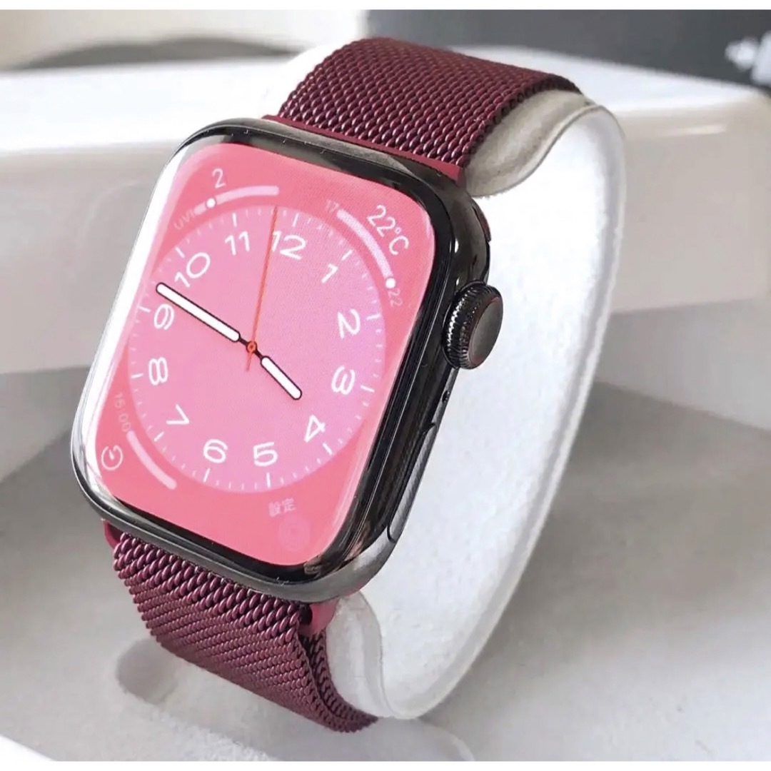 1472580Apple watch series7 ステンレス