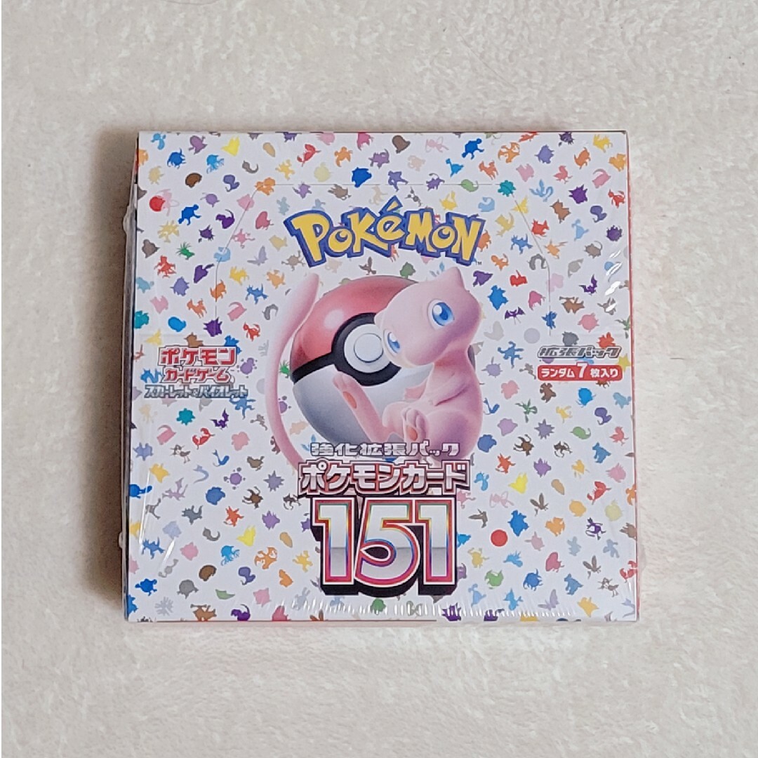 ポケモンカード151 シュリンク付き ポケモンカード151 シュリンク付き