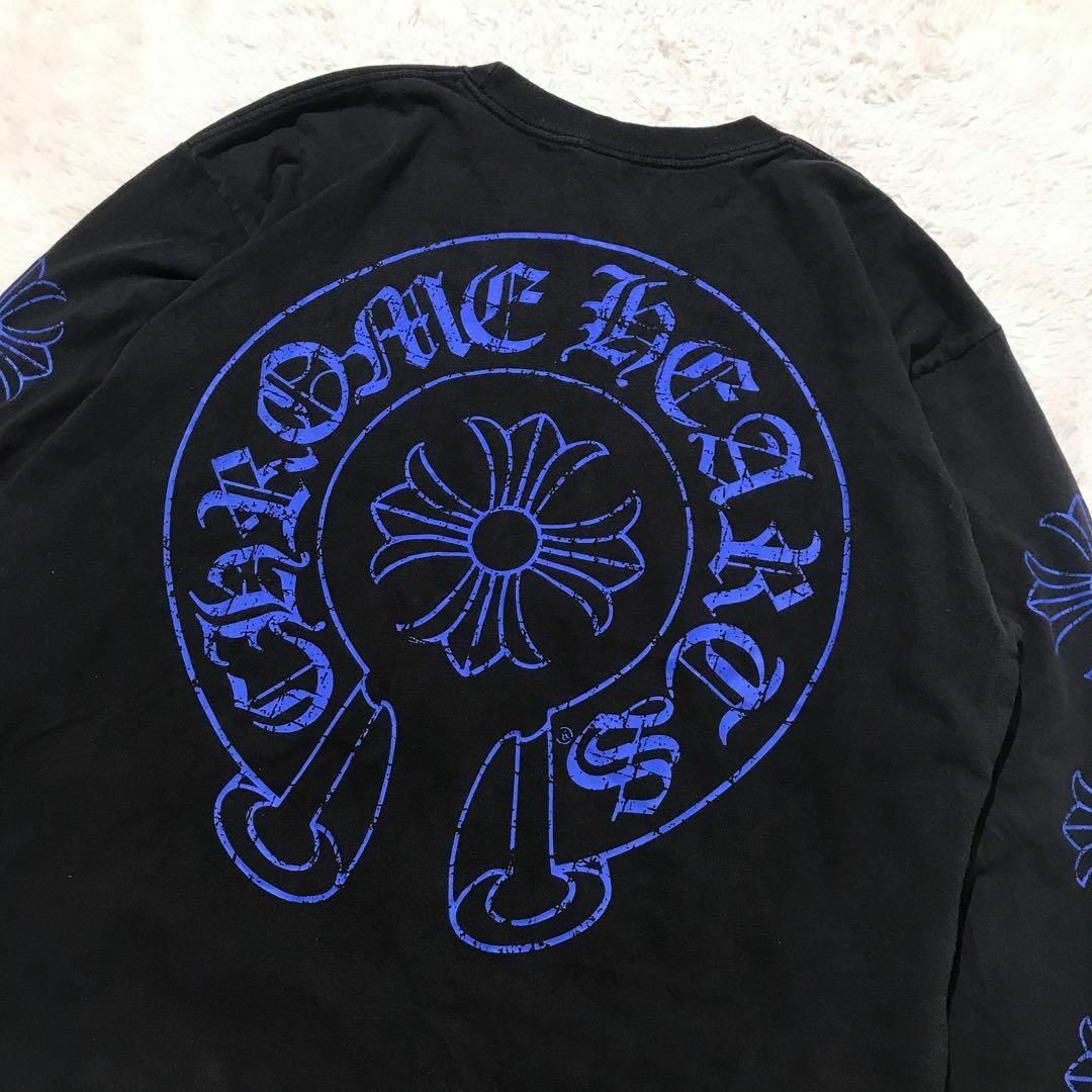 超希少☆XXLサイズ】クロムハーツ ロンT カットソー ヴィンテージ加工