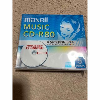 マクセル(maxell)のマクセル 音楽用CD-R 80分(5枚)(その他)