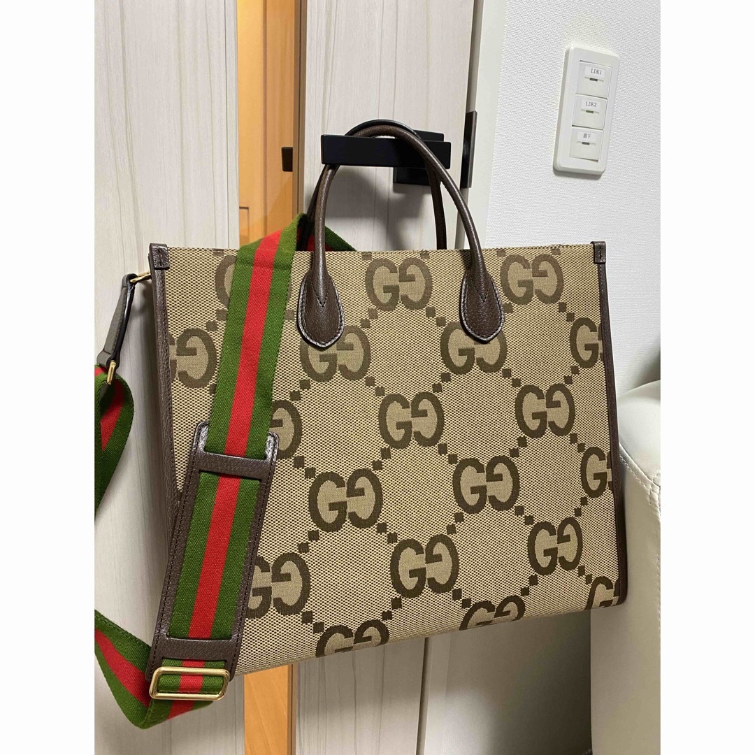 Gucci - グッチ ジャンボＧＧトートバックの通販 by tomoko shop