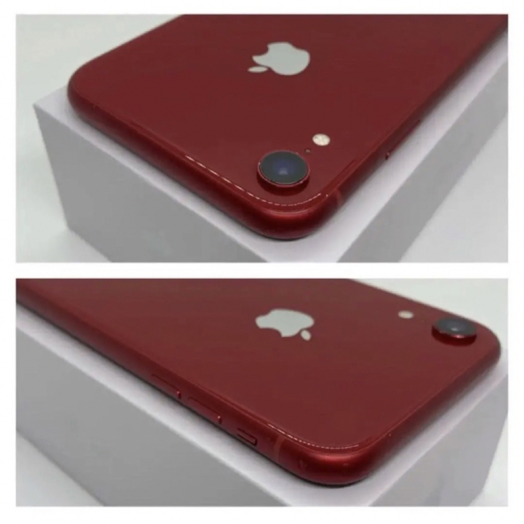 Apple(アップル)の【C動作良好】iPhone XR 128 GB レッド SIMフリー 本体 スマホ/家電/カメラのスマートフォン/携帯電話(スマートフォン本体)の商品写真