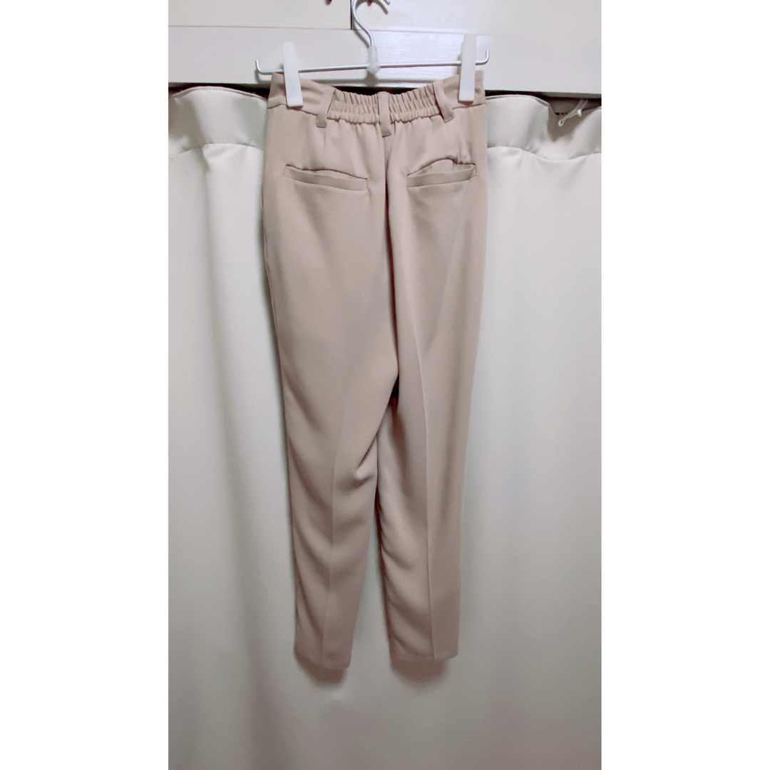 ATEYAKA クロップドパンツ ベージュ-