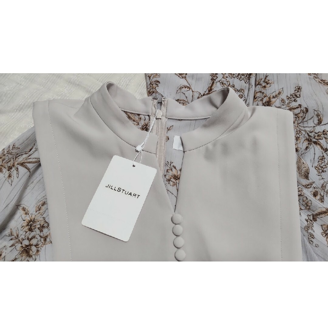 JILLSTUART(ジルスチュアート)の新品　ミランダコンビワンピース 　JILLSTUART レディースのワンピース(ロングワンピース/マキシワンピース)の商品写真