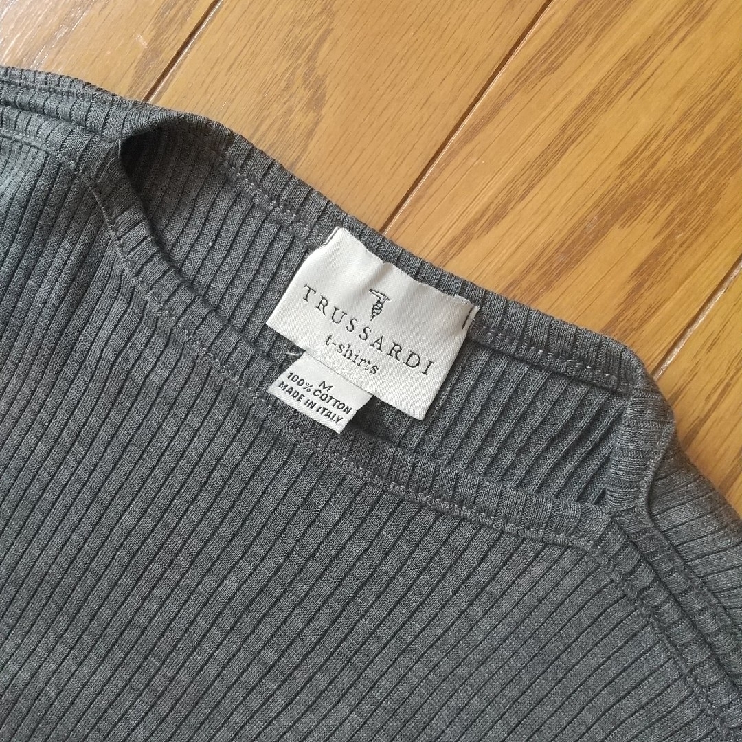Trussardi(トラサルディ)のTシャツ XXS  XS  S  M  トラサルディ グレー レディースのトップス(Tシャツ(半袖/袖なし))の商品写真