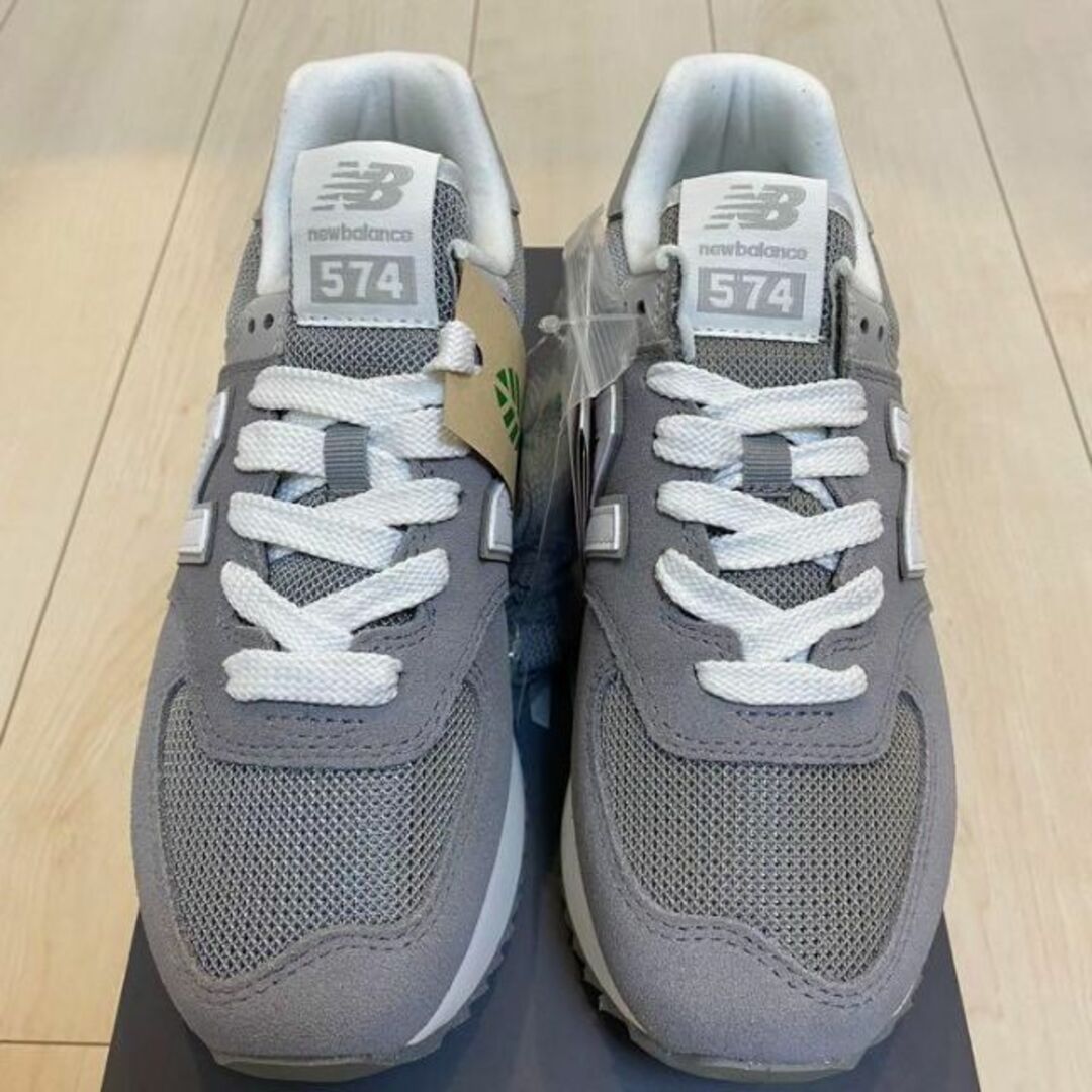 New Balance - 【新品!】24cm ニューバランス 574厚底スニーカー