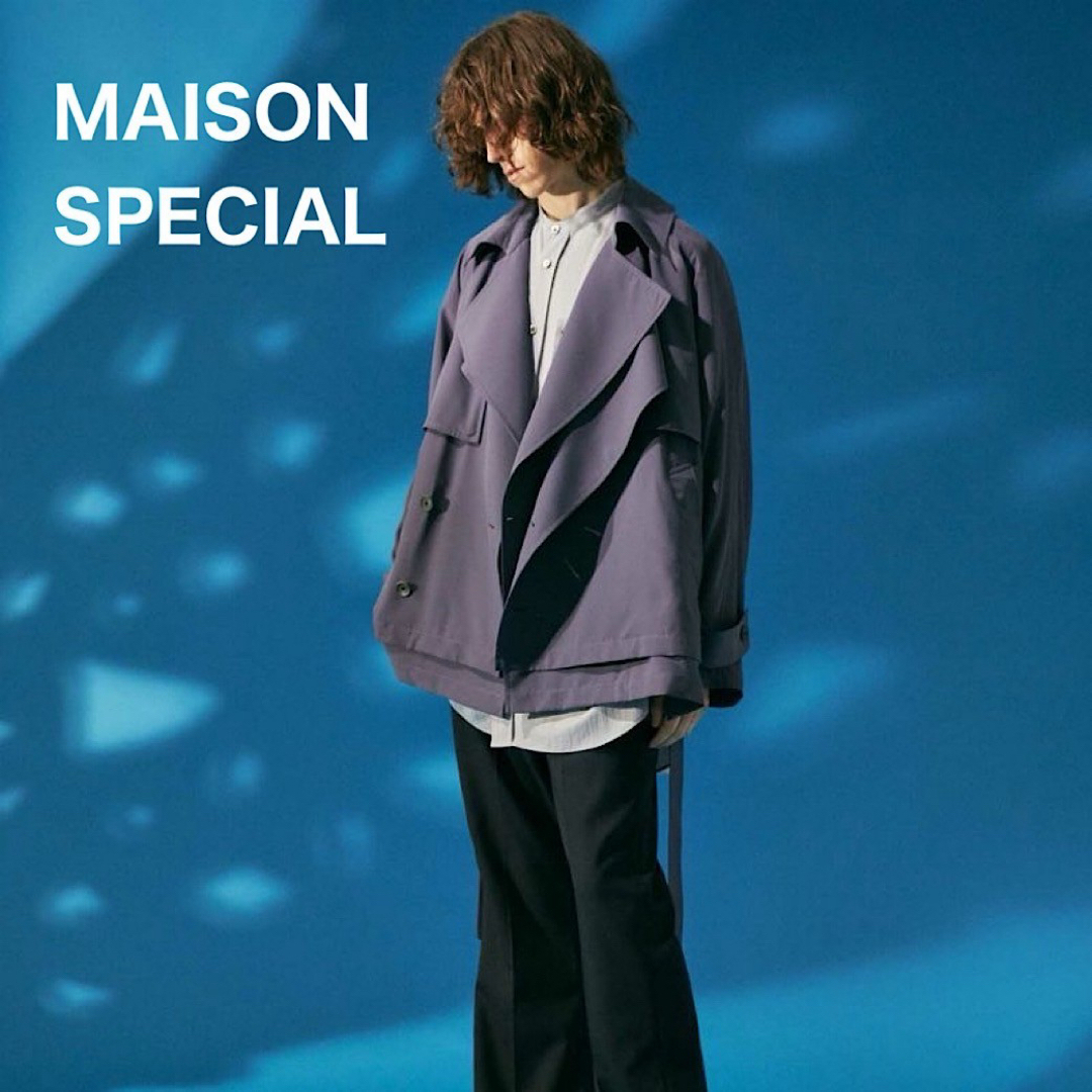 MAISON SPECIAL - 未使用品MAISON SPECIAL メゾンスペシャル トレンチ