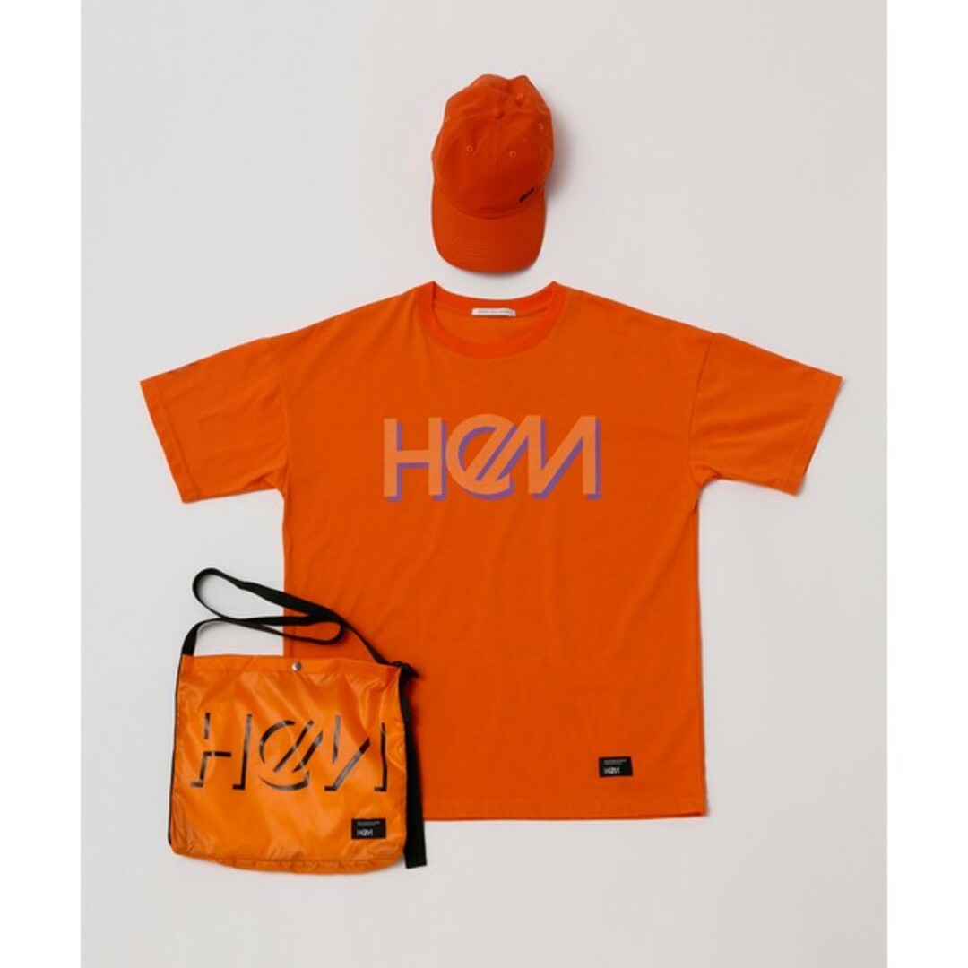 HeM(ヘム)の未使用美品 HeM ヘム 別注 Tシャツ M オレンジ 新品 メンズのトップス(Tシャツ/カットソー(半袖/袖なし))の商品写真