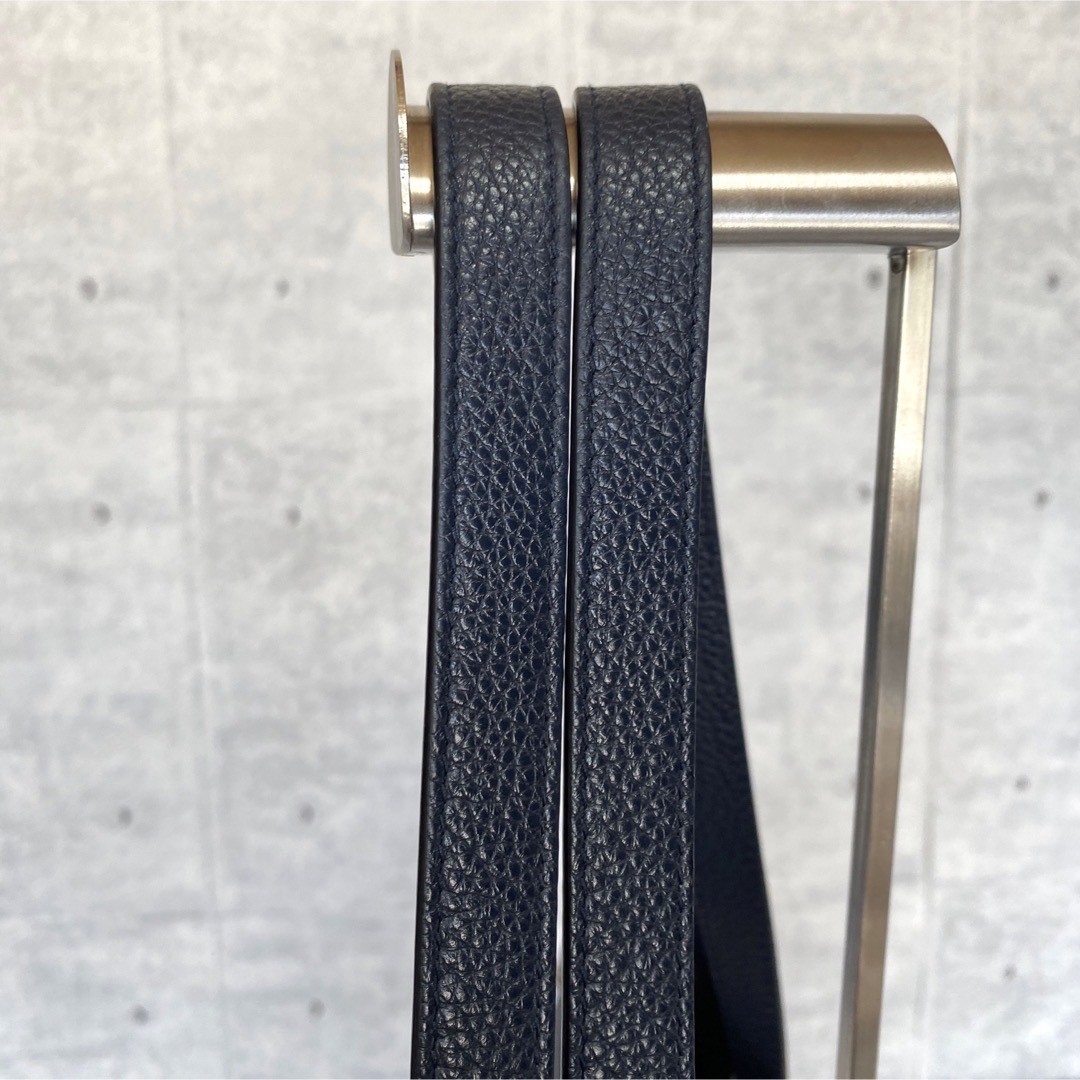 JIMMY CHOO - 【極美品】JIMMY CHOO DEELAN ネイビー スタッズ トート