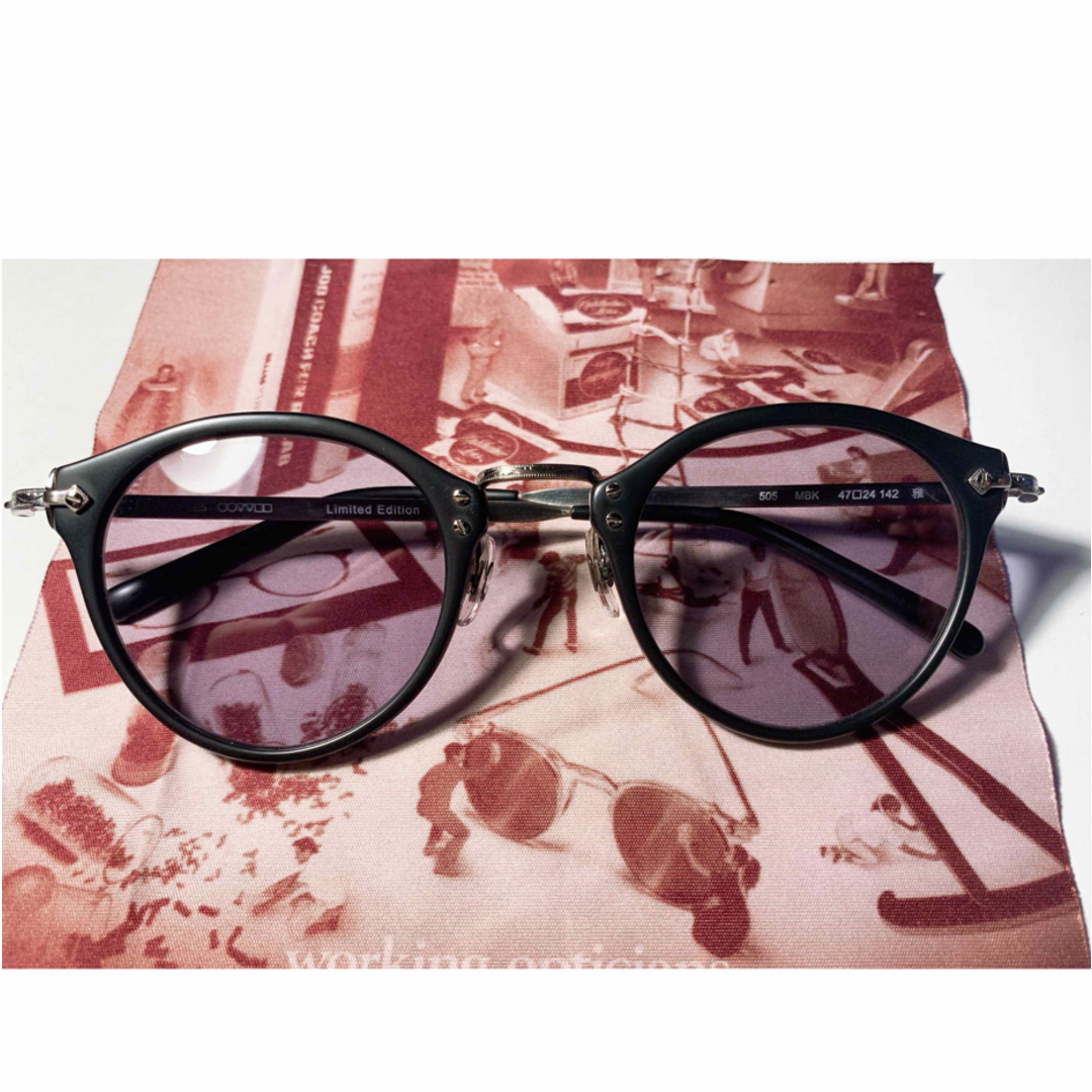 Oliver Peoples(オリバーピープルズ)のオリバーピープルズ505雅 MBK メンズのファッション小物(サングラス/メガネ)の商品写真