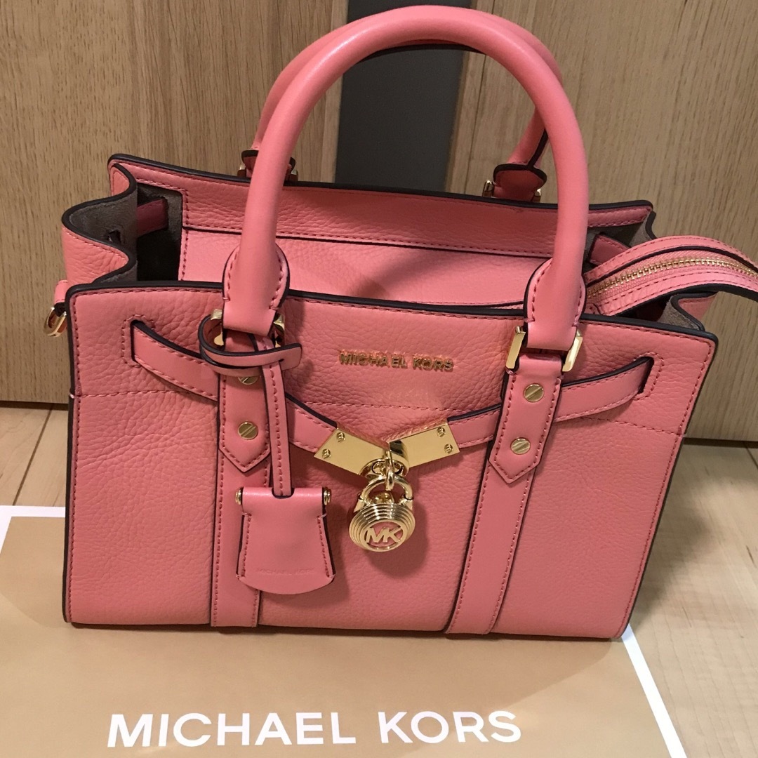 MICHAEL KORS ヌーボーハミルトン サッチェル ラージ ハンドバッグ