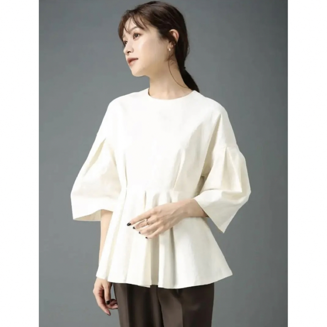 L'Or Constructive Sleeve Blouse | フリマアプリ ラクマ