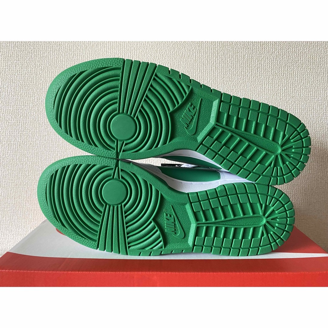 ナイキ ダンク ハイ グリーン/ホワイト 新品 25.5cm Nike Dunk