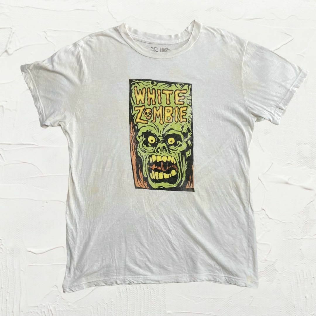 MRJ バンド Tシャツ 古着 白 WHITE ZOMBIE ホワイトゾンビの通販 MRJ バンド Tシャツ 古着 白 WHITE ZOMBIE ホワイトゾンビの通販