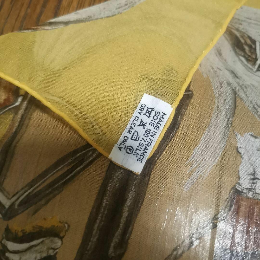 Hermes - 877未使用 エルメス ミニスカーフ プチカレ シルク 薄手