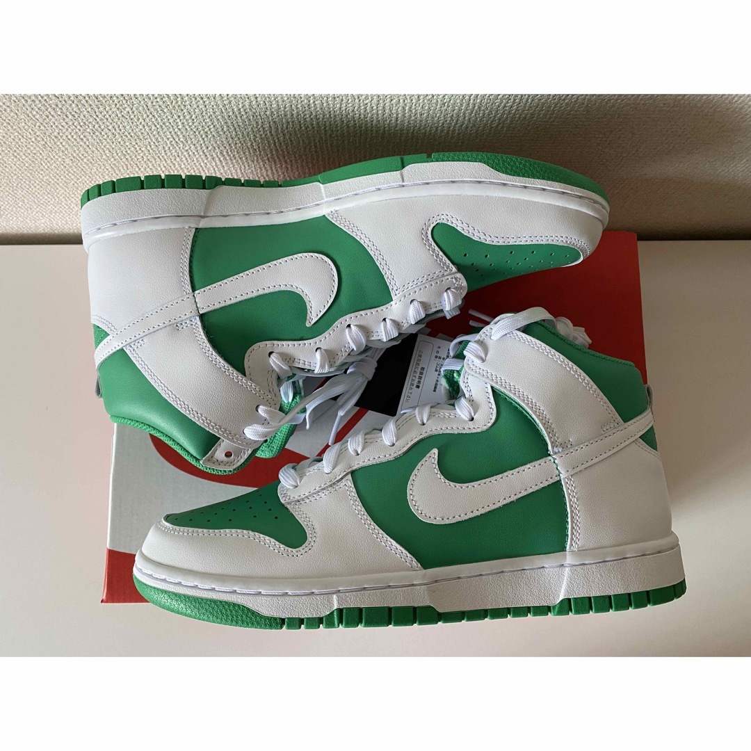 28cm NIKE DUNK HI SP 白緑 SNKRS購入納品書付 ダンク