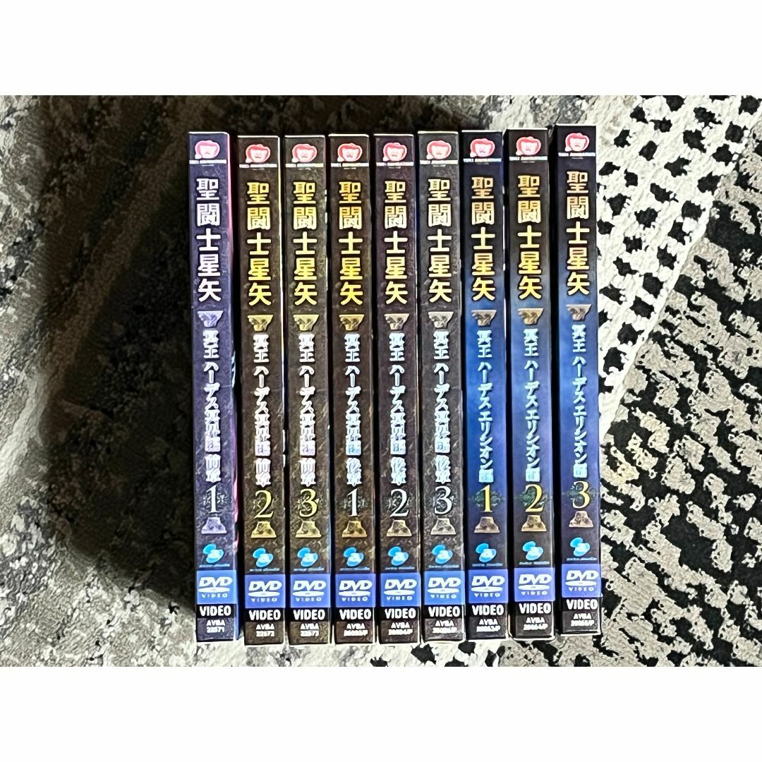 DVD 聖闘士星矢 冥王ハーデス冥界編 前後章+エリシオン編 全9巻セットのサムネイル