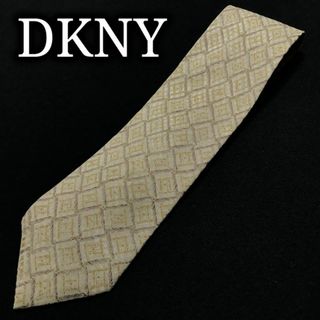 ダナキャランニューヨーク(DKNY)のDKNYダナキャラン チェック グレー ネクタイ A103-Y09(ネクタイ)