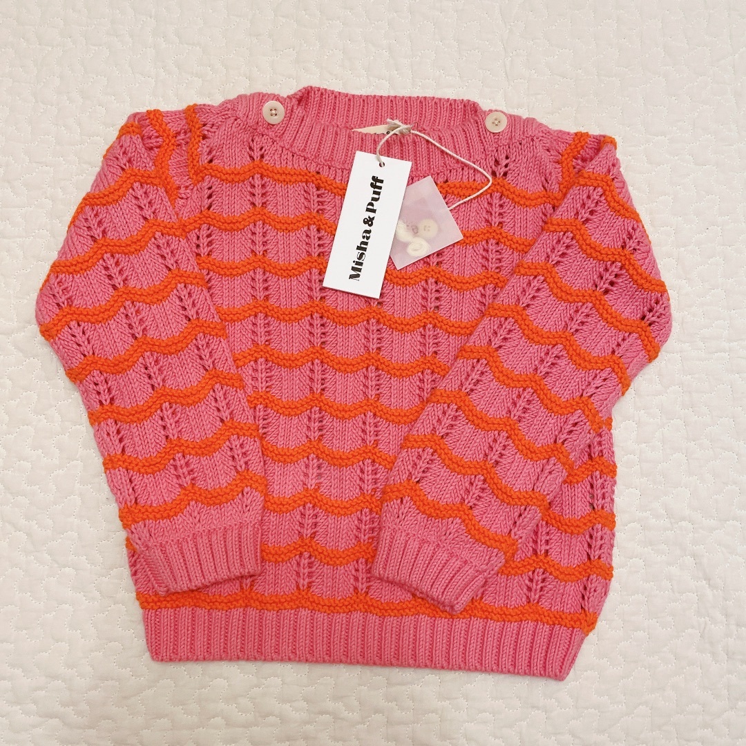 SOOR PLOOM(ソーアプルーム)のmisha&puff   Rio Boatneck Sweater　5y キッズ/ベビー/マタニティのキッズ服女の子用(90cm~)(ニット)の商品写真