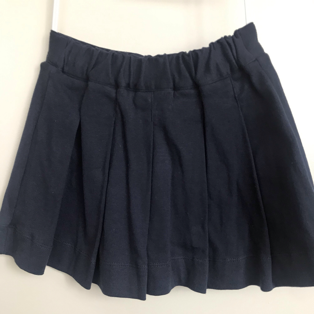 PETIT BATEAU(プチバトー)の新品　プチバトー　スカート  4a  100 ネイビー キッズ/ベビー/マタニティのキッズ服女の子用(90cm~)(スカート)の商品写真