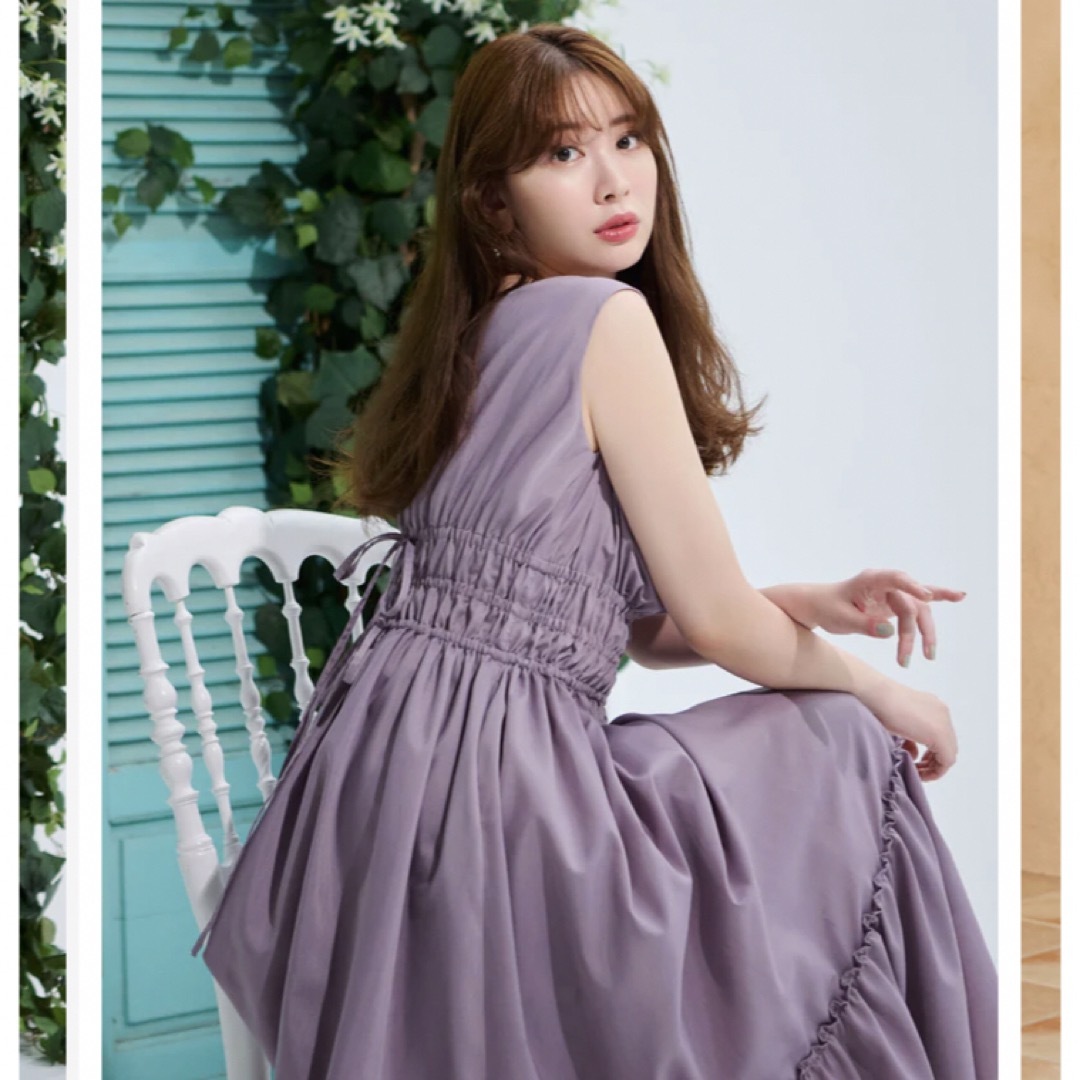 herlipto Royal Velour Long Dress S