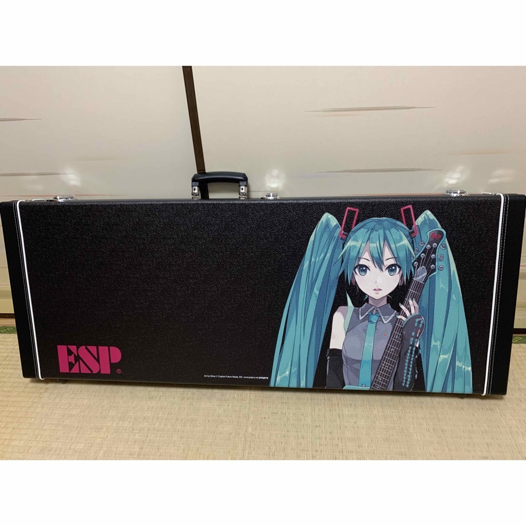 ESP(イーエスピー)のESP STREAM-Miku-Custom 初音ミク 初回39本 楽器のギター(エレキギター)の商品写真