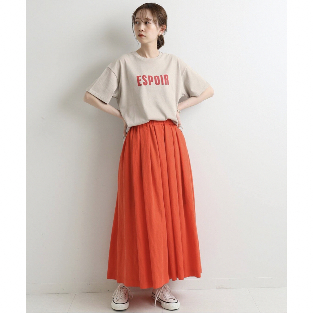 IENA(イエナ)のESPOIR Tシャツ◆ レディースのトップス(Tシャツ(半袖/袖なし))の商品写真