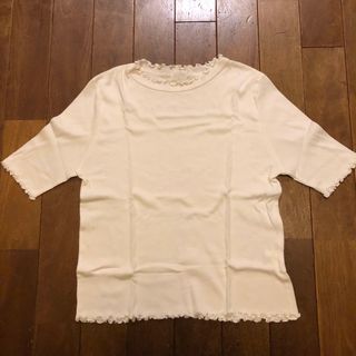 ビュルデサボン(bulle de savon)のビュルデサボン　リブTシャツ(Tシャツ(半袖/袖なし))