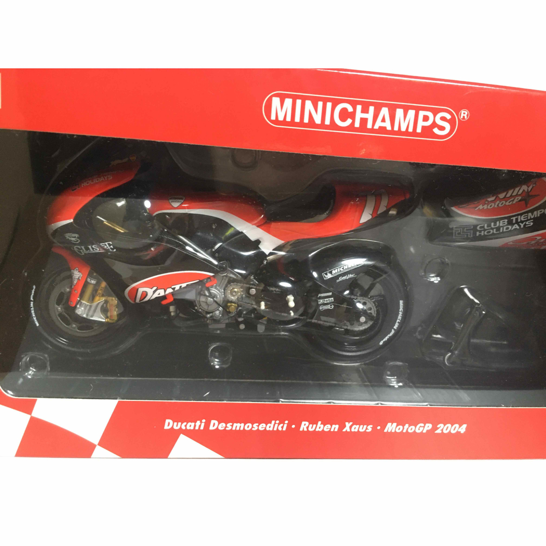 Ducati(ドゥカティ)のミニチャンプス　ドゥカティ　デスモセディチ　MotoGP 2004 エンタメ/ホビーのおもちゃ/ぬいぐるみ(ミニカー)の商品写真