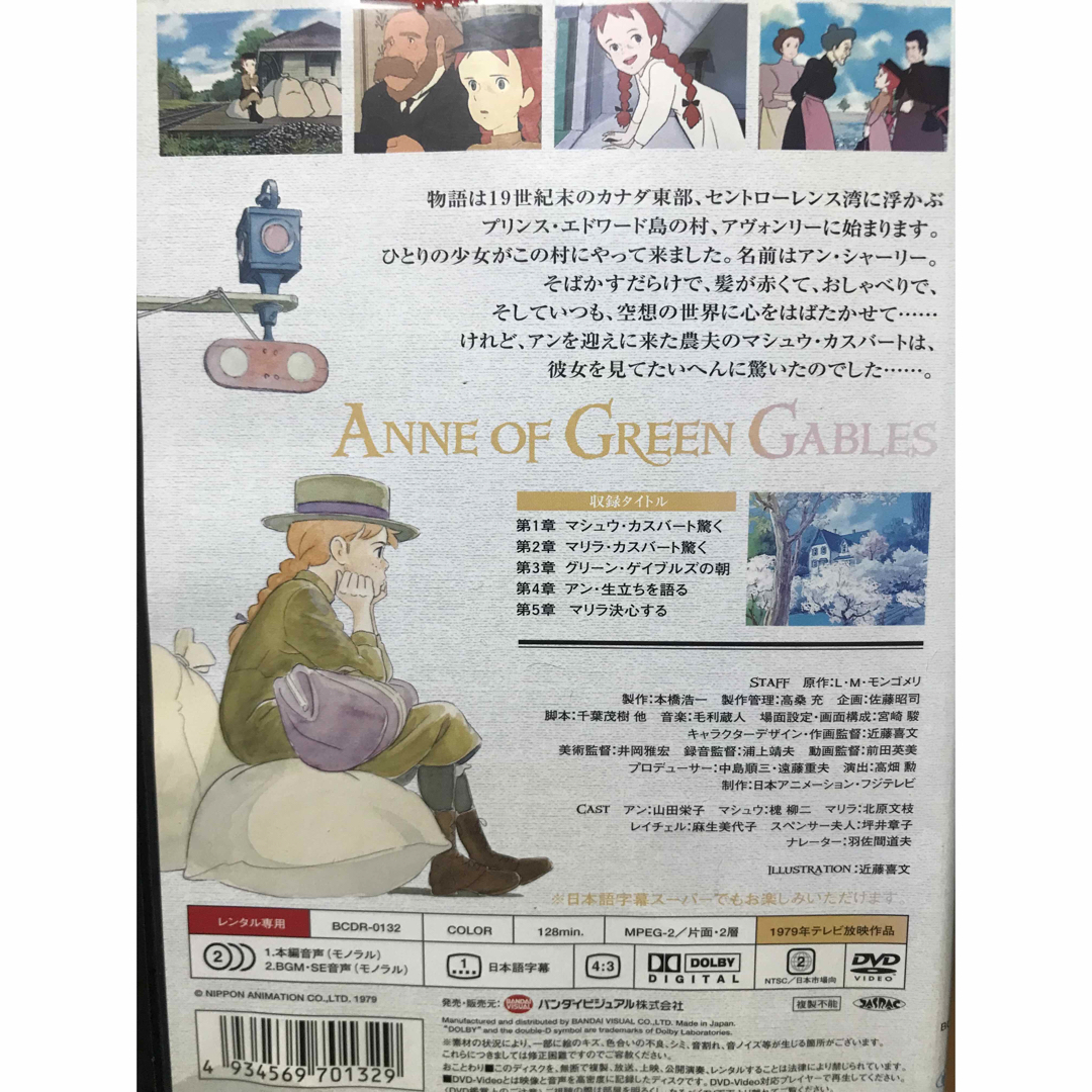 国内正規品 赤毛のアン DVD 全巻セット 宮崎駿