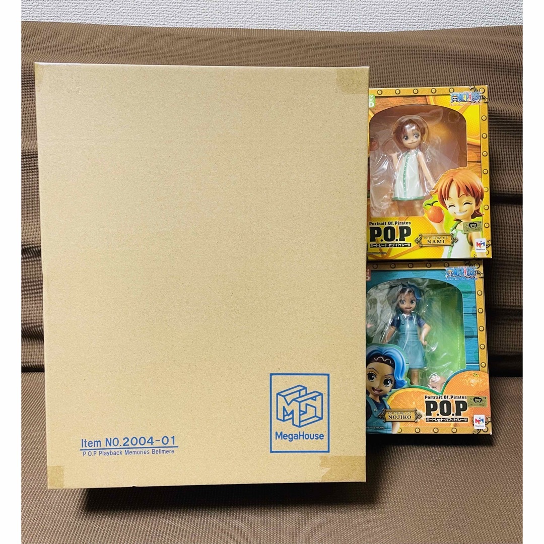 MegaHouse - POPワンピース PBM ベルメール &CBナミ、ノジコ、ベッジ