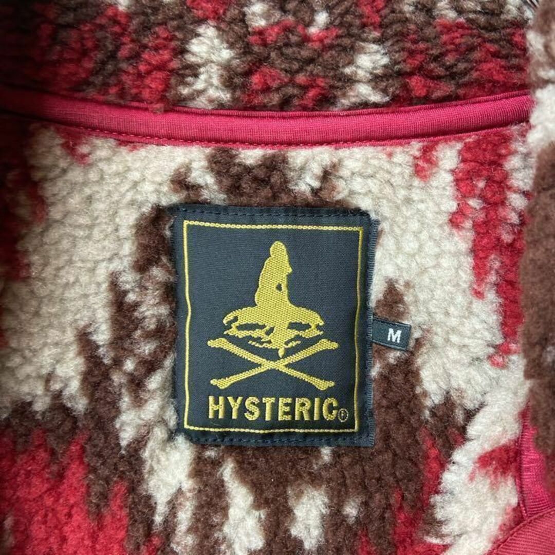 HYSTERIC GLAMOUR総柄ベスト裏起毛Mネイティブ ベスト | filmekimi