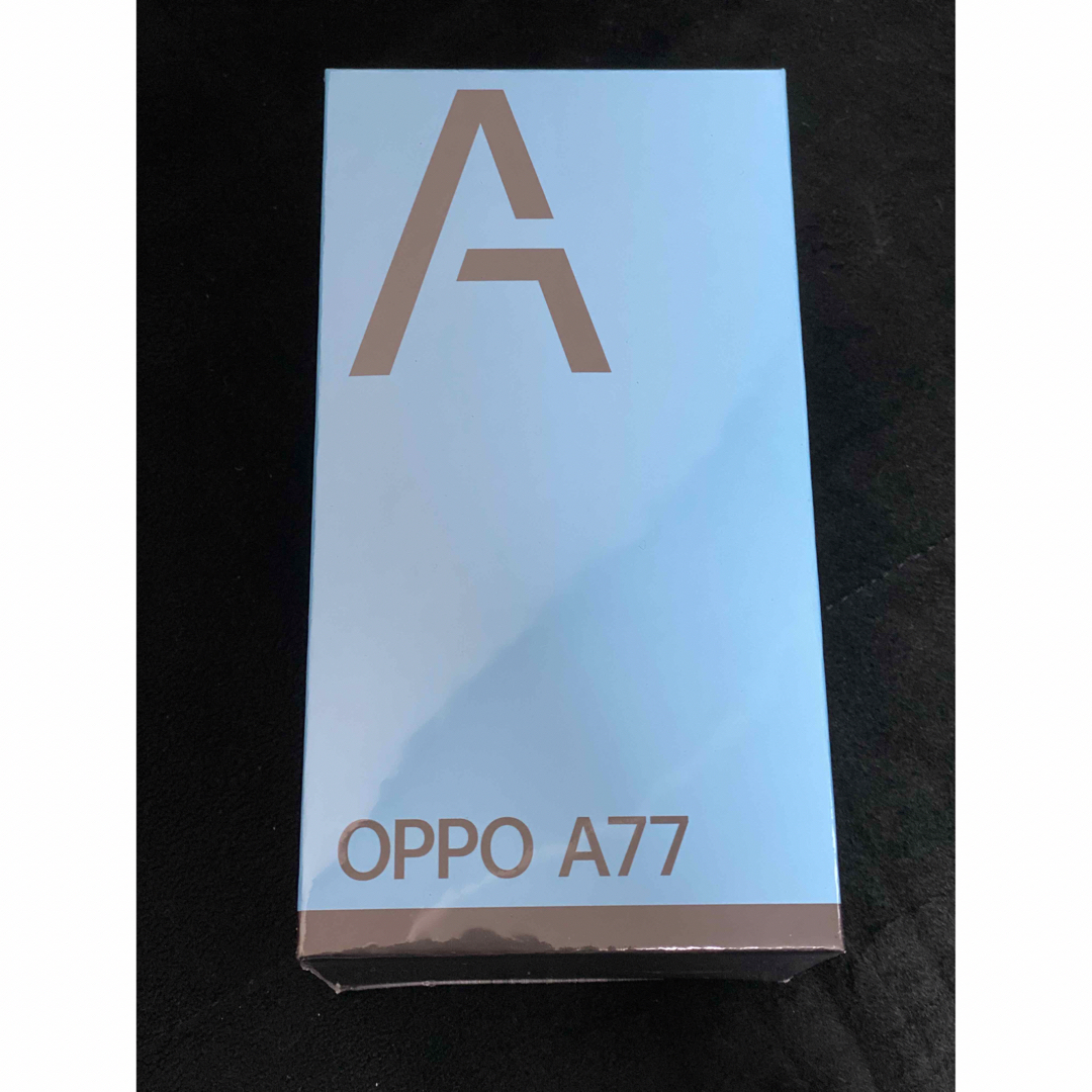 新品未開封】OPPO A77 スマートフォン本体 SIMフリー アンドロイドの