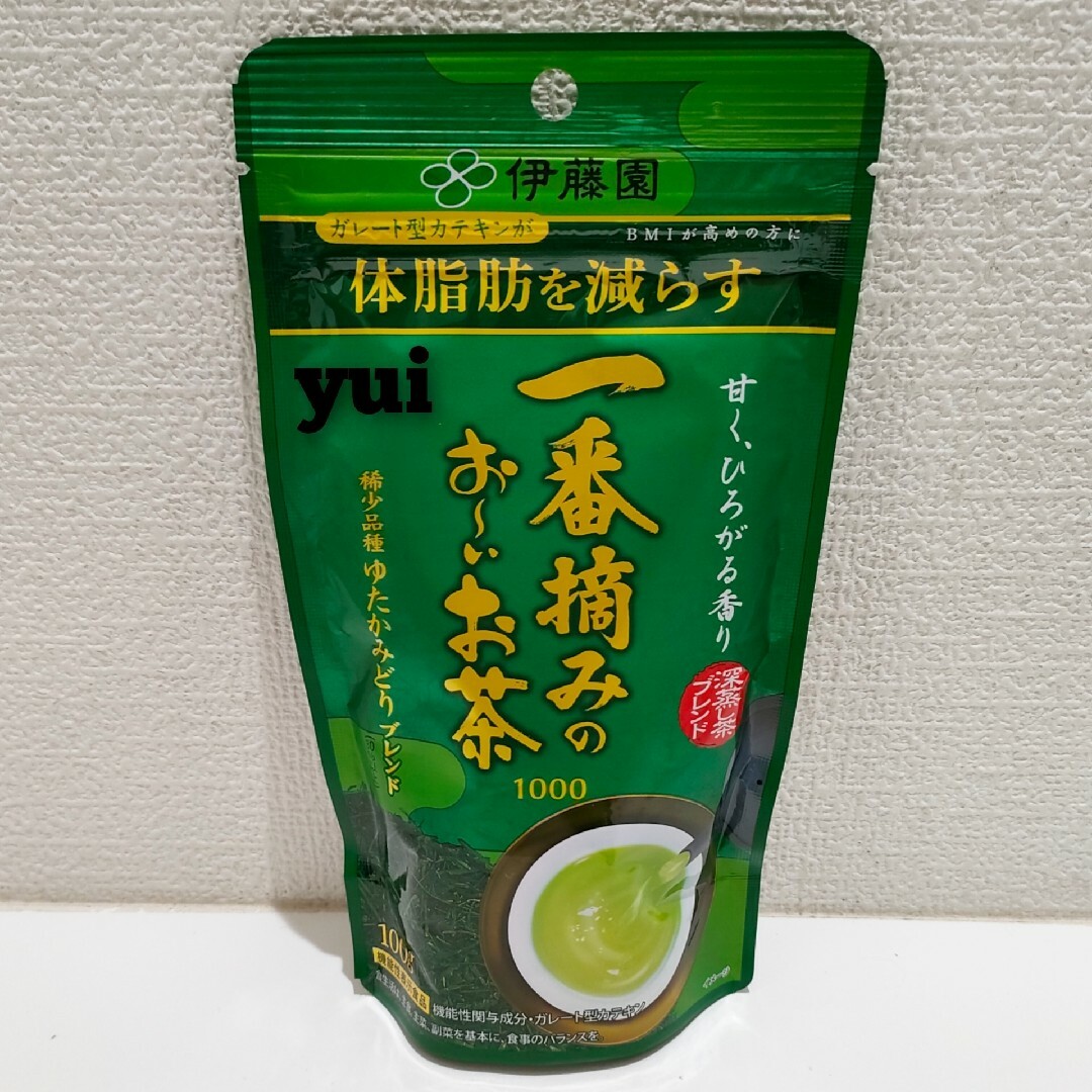 伊藤園(イトウエン)の伊藤園　一番摘みのおーいお茶1000　3袋セット　ゆたかみどりブレンド 食品/飲料/酒の飲料(茶)の商品写真