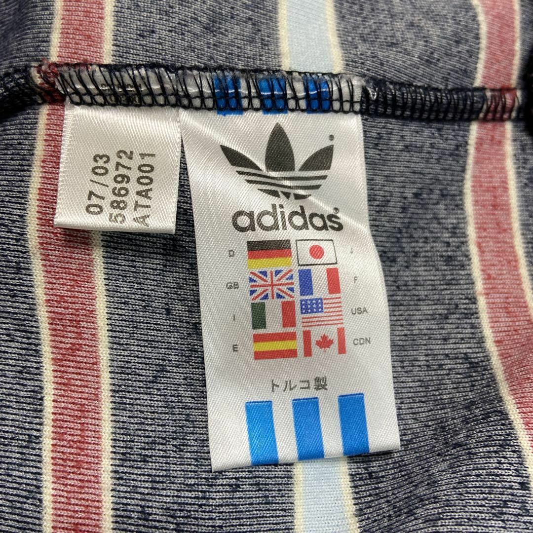 ショップ激安 【高級感抜群ベロア◎】adidasワンポイント刺繍ロゴ古着