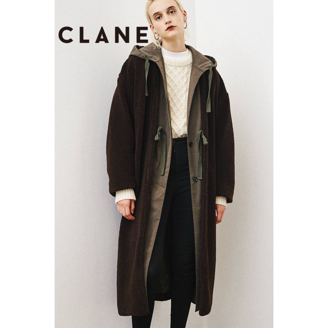 CLANE ボアダウンコート　新品未使用