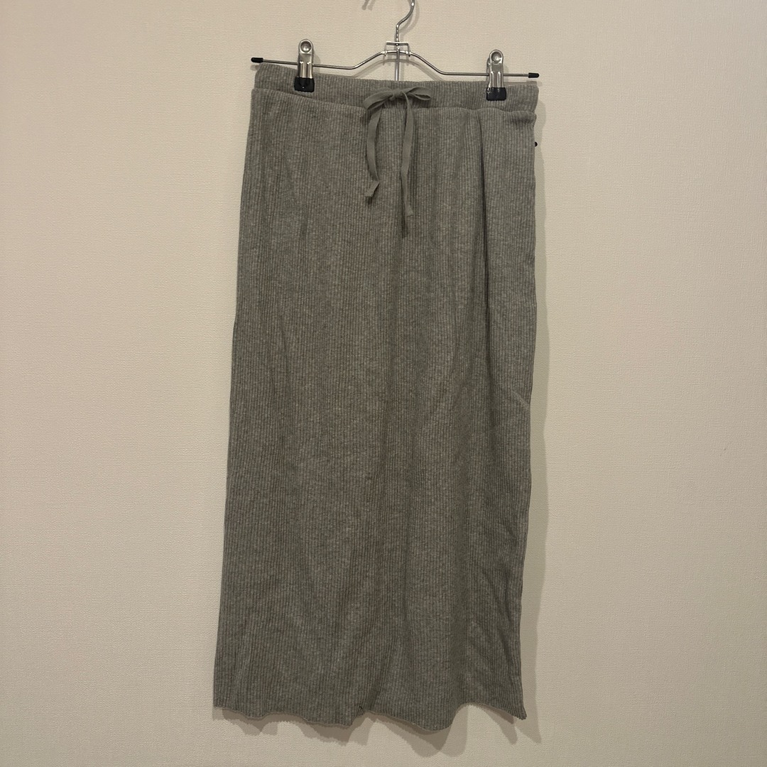 w closet(ダブルクローゼット)のリブスカート レディースのスカート(ロングスカート)の商品写真