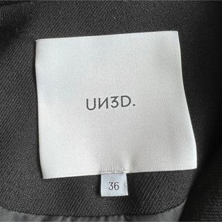 UN3D. - 未使用品 UN3D. アンスリード チェスターコート ロングコート