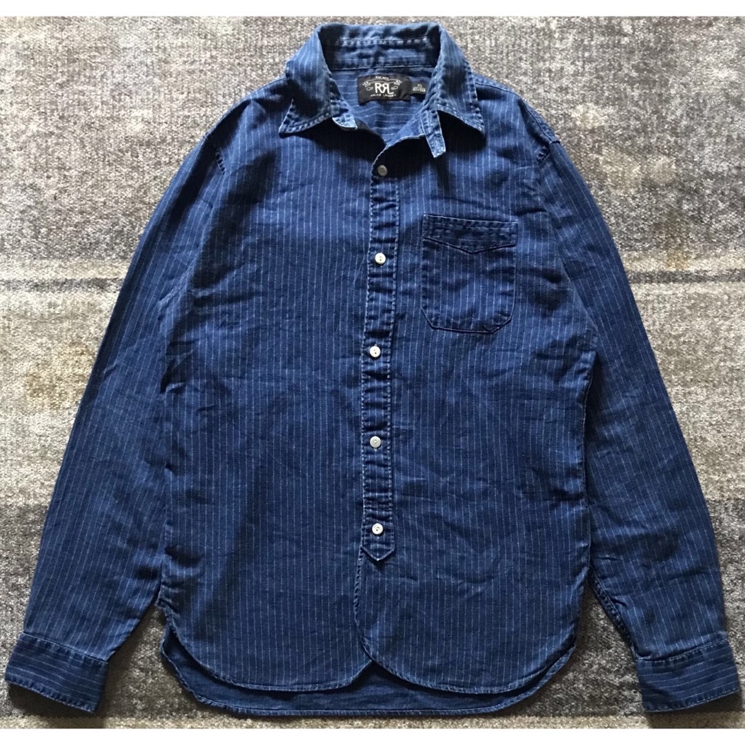 RRL - 万能アイテム RRL RALPH LAUREN ワバッシュストライプ 長袖