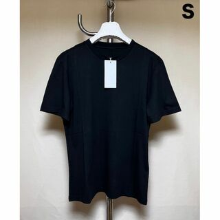 マルタンマルジェラ(Maison Martin Margiela)の新品 S 22aw マルジェラ オーガニックコットン Tシャツ 黒 4282(Tシャツ/カットソー(半袖/袖なし))