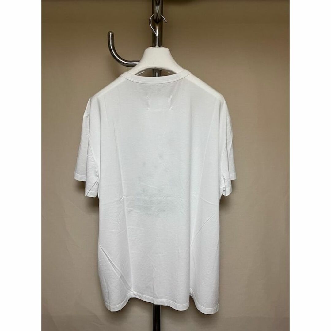 新品 M 22aw マルジェラ バブルロゴTシャツ 白 4039