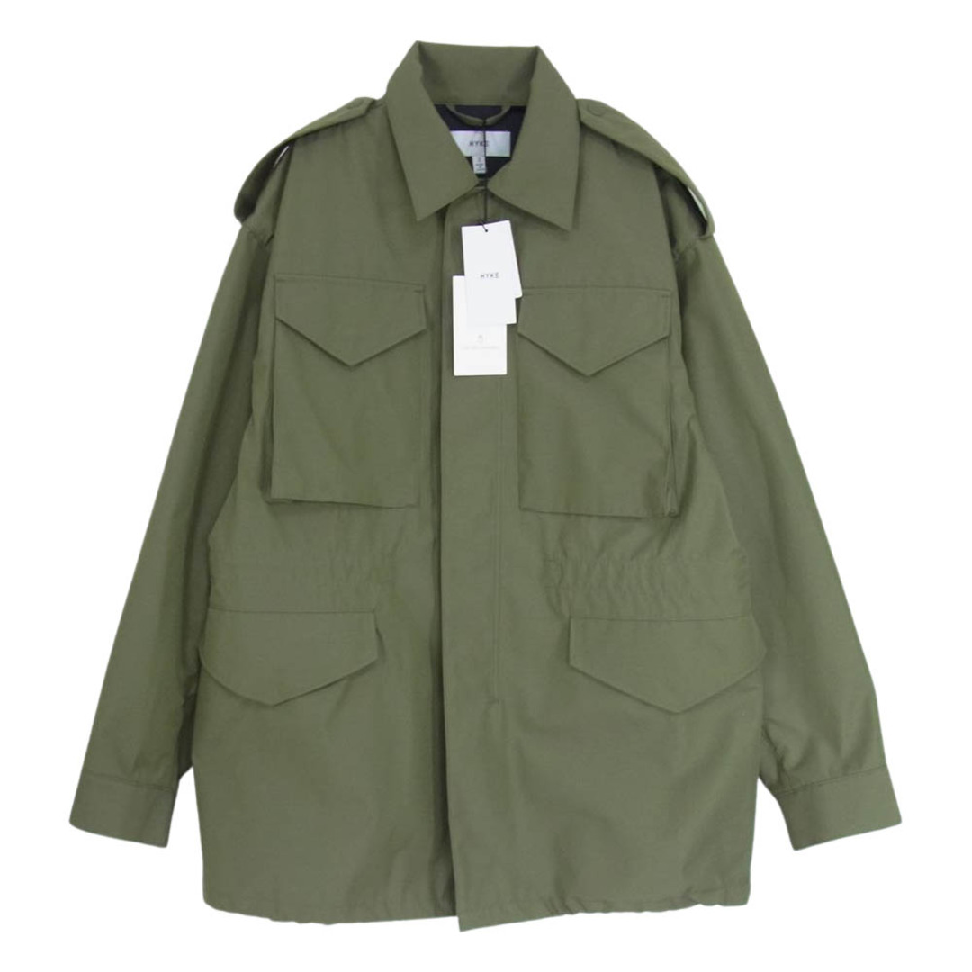 HYKE ハイク 22SS UNITED ARROWS ユナイテッドアローズ 別注 M51 FIELD JACKET ミリタリー フィールド  ジャケット カーキ系 2【新古品】【未使用】【中古】 | フリマアプリ ラクマ