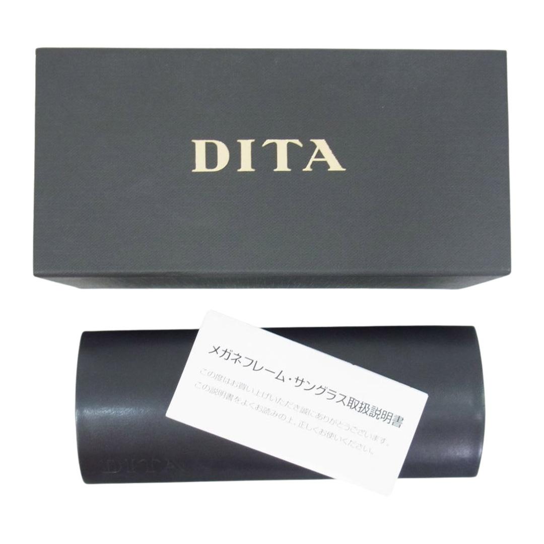 DITA ディータ DRX-2007B プラスティックフレーム ウェリントン 眼鏡 メガネ ブラウン系 6