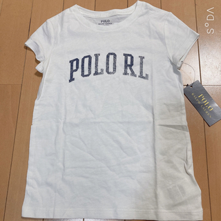 ポロラルフローレン(POLO RALPH LAUREN)のラルフローレンの今期　ロゴ入りTシャツ　120 新品　83％オフ(Tシャツ/カットソー)