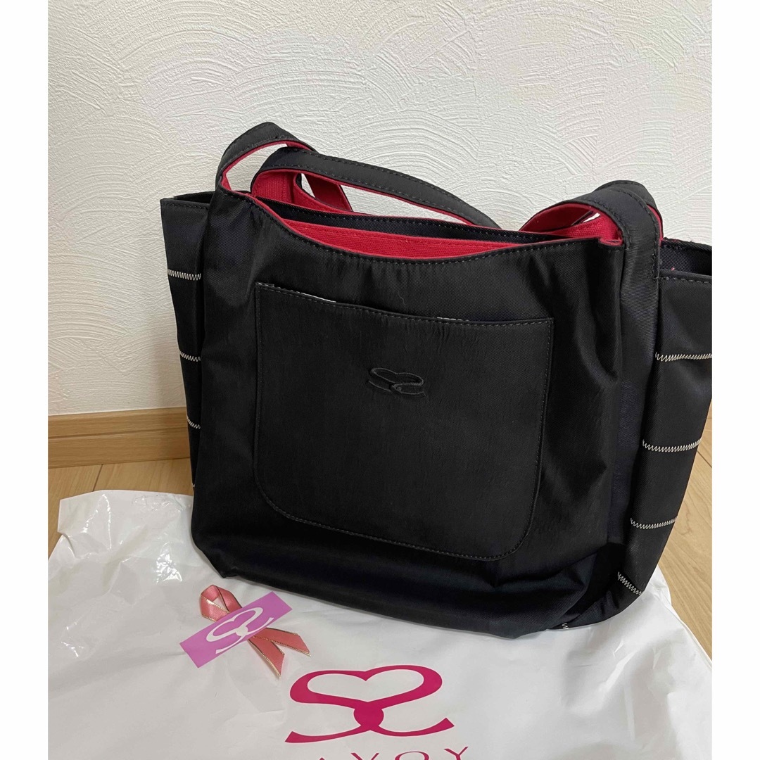 SAVOY - 新品 サボイ トートバッグ 黒 の通販 by めろん's shop