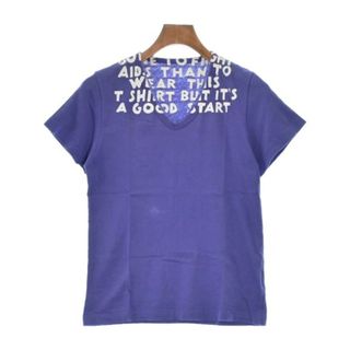 Maison Margiela メゾンマルジェラ Tシャツ・カットソー S 紫系 【古着】【中古】(Tシャツ/カットソー(半袖/袖なし))